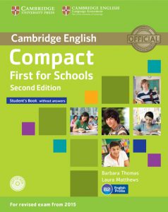 Учебник First for schools за изпит Cambridge FCE